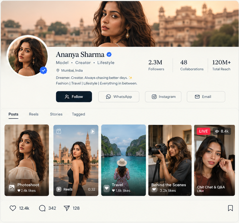 Ananya Sharma Creator Profile